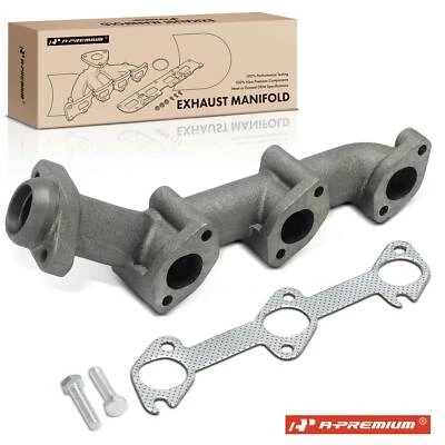 Coletor de escape direito para Ford Bronco II 1986-1990 Ranger 1986-1992 com gaxeta - Imagem 1 de 4