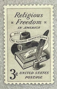 US Stamps Scott # 1099 Religious Freedom MNH - Picture 1 of 1