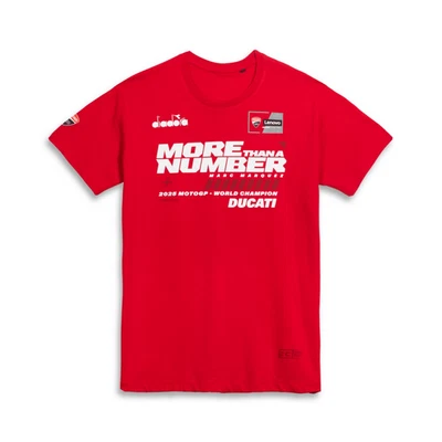 DUCATI Corse T-Shirt MotoGP World Champion Marc Marquez More Number Shirt 2025