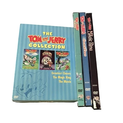 The Tom & Jerry Collection DVD Box Collection Greatest Chases Magic Ring Movie - Image 1 of 4