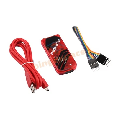 PICkit3 Microchip Original MPLAB /PICkit 3 PIC In-Circuit Debugger Programmer - Photo 1/4