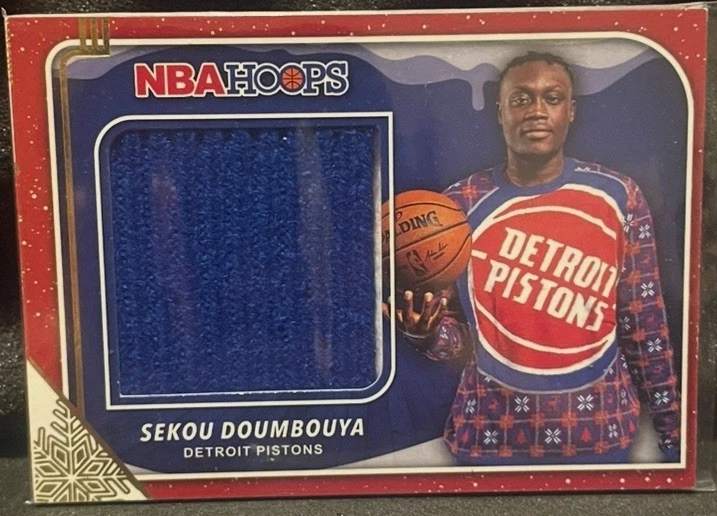 2019-20 Panini NBA Hoops - Rookie Sweaters Sekou Doumbouya #RS-SKD (MEM, RC) - Image 1 of 2