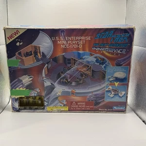 Mini Playset Vintage Star Trek The Next Generation USS Enterprise NCC-1701-D - Foto 1 di 3