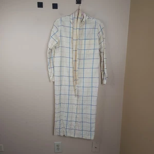 Vintage Brooks Brothers gelb Gitter Langarm Hemd Kleid Größe 4 - Bild 1 von 12
