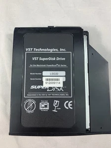 Unidad VST SuperDisk LSG32 para Macintosh PowrBook serie G3 piezas sin probar - Imagen 1 de 4