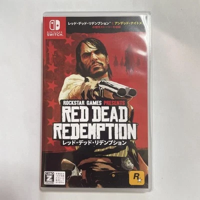 Red Dead Redemption Nintendo Switch SW Video Game Used From Japan - Image 1 of 4
