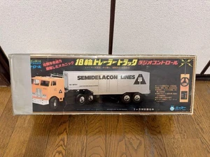 Nikko Radio Controlled Car 18 Wheel Trailer Truck W/BOX F/S FEDEX 3 - Picture 1 of 6