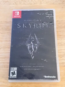 THE ELDER SCROLLS V: SKYRIM Nintendo Switch ¡SOLO ESTUCHE!  ¡SIN JUEGO! - Imagen 1 de 3