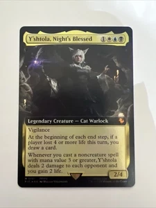 Y'shtola, Night's Blessed 0191 Extended Art Foil FFXIV FIN MTG FINAL FANTASY EN - Picture 1 of 3