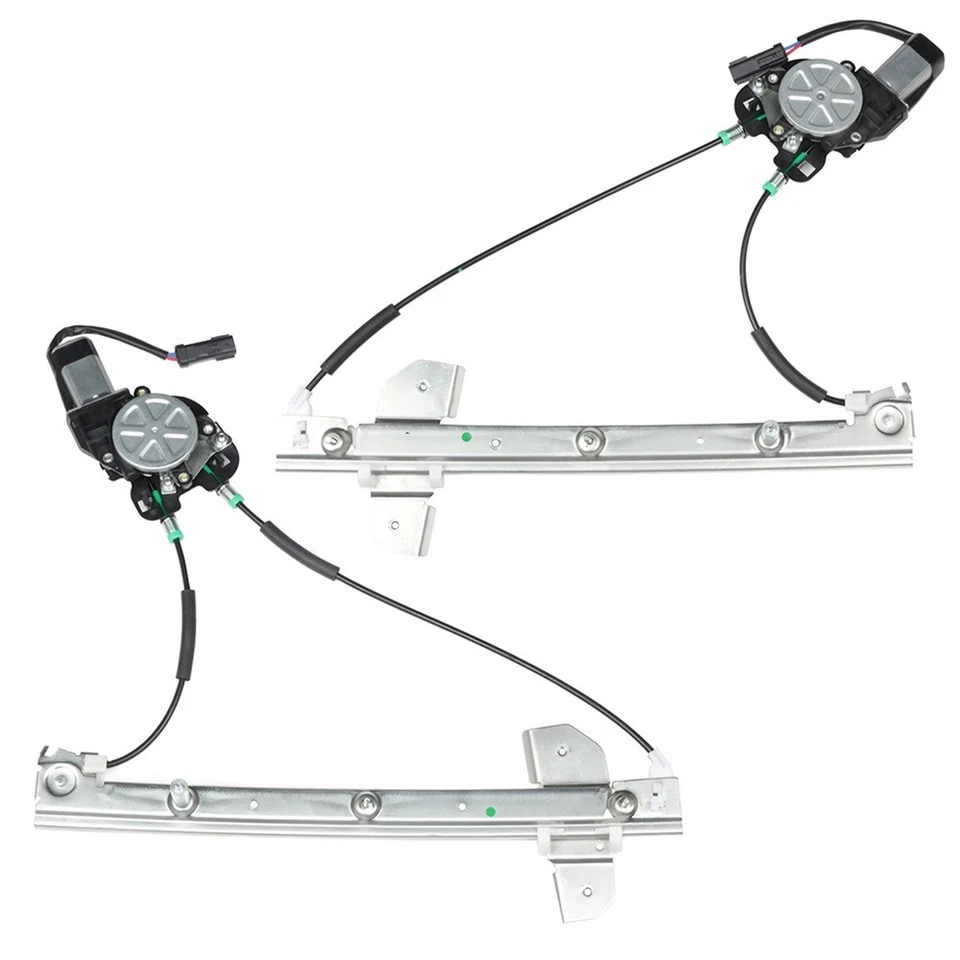 For 99-03 Dodge Ram 1500 2500 3500 Van Power Window Regulator w/ motor Pair New Foto 1 de 4