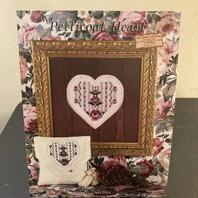 Patrón de punto de cruz Just Nan SOLO enagua corazón - No incluye materiales Foto 1 de 4