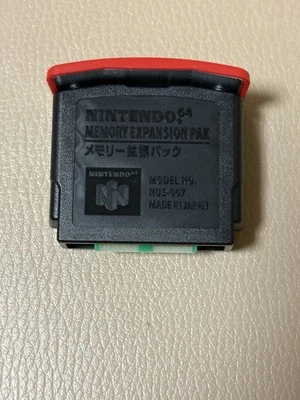 Nintendo 64 N64 Expansion Pak NUS-007 Nintendo Official Genuine Memory Pack Red - Image 1 of 2