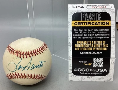 Ron Santo National League Autographed Baseball - JSA Certified - Image 1 of 4