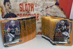 2024 Prizm Orange Disco Laser Prizm Lot - 85 Karten - 32 Rookies Brock, Rom, BTJ - Bild 1 von 1
