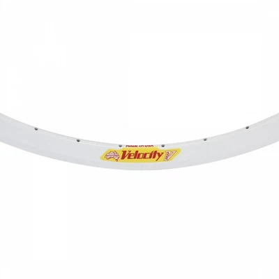 Velocity Deep-V 700C Rims - White 36-Spoke Aluminium Rim for Urban & Commuter - Image 1 of 2