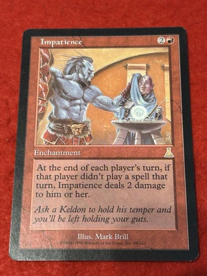 MTG Impatience 88/143 - Image 1 of 4