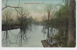 Mohawk River Rome New York NY 1908 Postcard - Picture 1 of 2