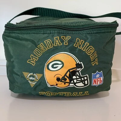 Lancheira vintage Green Bay Packers ABC segunda-feira à noite futebol NFL - Imagem 1 de 4