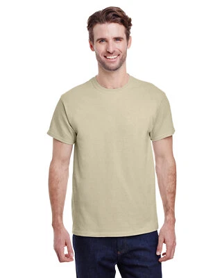 Camiseta informal Gildan Para Hombres G500 Premium Manga Corta Algodón Pesado Lisa en Blanco Foto 1 de 2