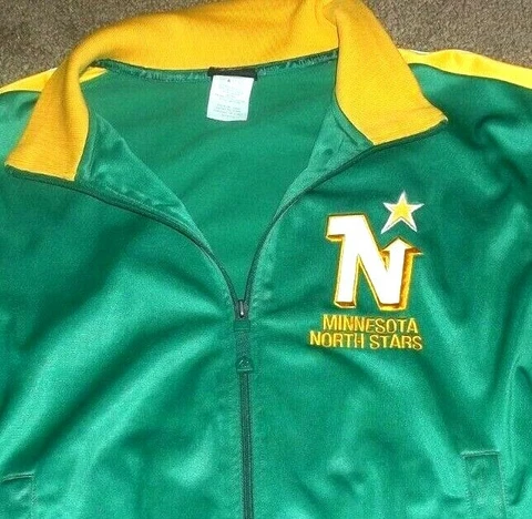 MAJESTIC NHL HOCKEY JACKET MINNESOTA NORTH STARS SZ MENS MEDIUM SPORTS CLOTHING Cover