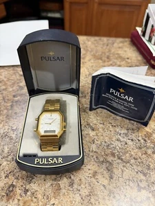 Vintage Pulsar Watch PBK012 Water Resistant, Japanese Movement, Mineral Crystal - Picture 1 of 10