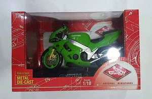 GUILOY 1/10 Scale Motorbike KAWASAKI ZX-12R Ninja BRAND NEW - Picture 1 of 6