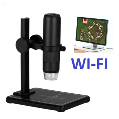 MICROSCOPIO DIGITALE Wi-Fi USB Q-XW05 1080P RISOLUZIONE HD 50X-1000X PORTATILE - Immagine 1 di 4