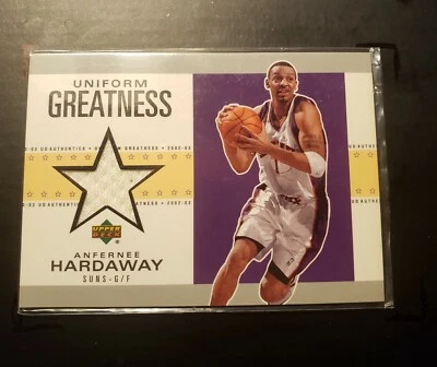 2002 Upper Deck ANFERNEE HARDAWAY  Uniform Greatness   AH-U  - Image 1 of 2