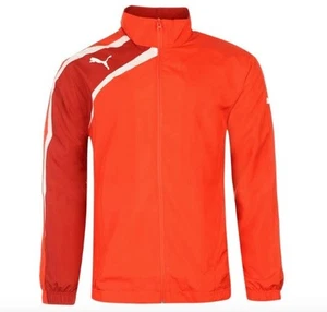 Puma Woven Sport Lauf Jacke Running Jacke Rot alle Größen Neu mit Etikett - Bild 1 von 1