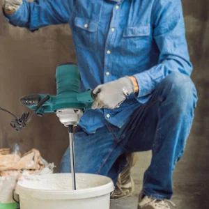 Portable Electric Concrete Cement Mixer Drywall Mortar Mixing Drill Handheld New - Picture 1 of 23