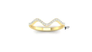 Natural Wedding Diamond Band - Picture 1 of 4