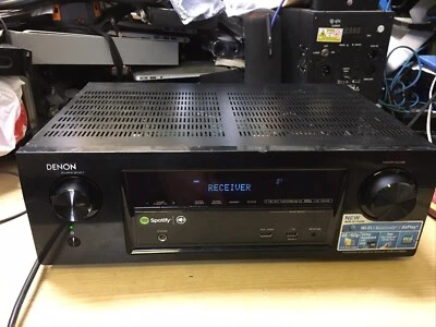 Denon AVR-X1100W Integrated Network AV Receiver - Power Issue -  Spare or Repair - Image 1 of 4