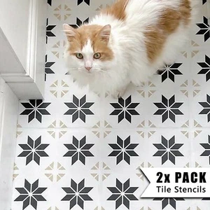 Plantillas de azulejos - azulejos y losas de patio para piso de pared de cocina de baño - Leks y - Imagen 1 de 5