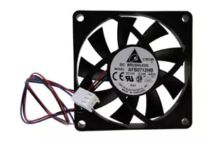 AFB0712HB AX33 12V 0.33A Cooling Fan 3-Pin Speed Sensor (New Genuine Part) - Picture 1 of 4