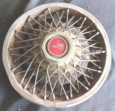 Tapacubos de radios de alambre original Pontiac Firebird 1980-1981 14" Foto 1 de 4