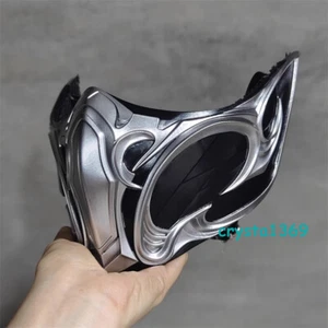 Replica Mortal Kombat NOOB SAIBOT Mask Sub-Zero Halloween Cosplay Prop FRP Mask - Picture 1 of 19