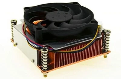 2U CPU Cooler Copper Heatsink For intel Xeon LGA2011 LGA2066 Square ILM - Image 1 of 3