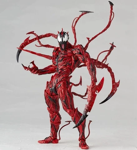 Amazing Yamaguchi Revoltech Series No. 008 Carnage PVC Action Figure NEW NO BOX Cover
