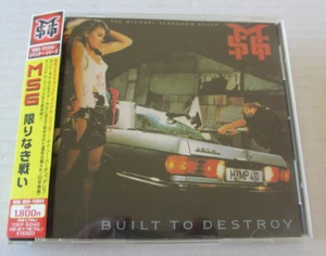 MICHAEL SCHENKER GROUP- BUILT TO DESTROY CD 1980s HEAVY METAL HARD ROCK NWOBHM - Picture 1 of 9