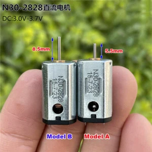 FK-N30 DC 3V 3,7V 42000RPM Spazzola Carbonio Alta Velocità Mini Motore Elettrico 10mm*12mm - Foto 1 di 10