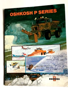 OSHKOSH P SERIES: BROCHURE: ALL WHEEL DRIVE  16 PAGES CAR - Picture 1 of 6