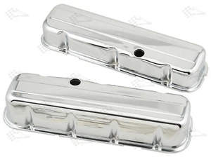 Chrome Valve Covers - BB Big Block Chevy 396-502 - Tall 3-5/8" - 1965-2000 - Picture 1 of 1