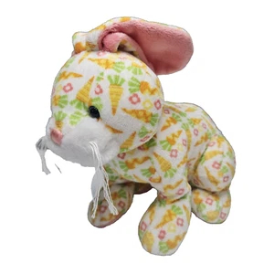 Webkinz Bunny CARROTS HM754 Plush Rabbit Easter Stuffed Animal Ganz NO CODE 10" - Picture 1 of 19