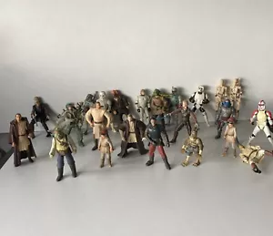 Star Wars 3.75” Figures X 25 Includes Hasbro & Kenner Figures - Picture 1 of 11