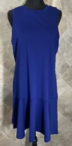 Banana Republic Kleid Damen M marineblau knielang Tropfentaille neu mit Etikett - Bild 1 von 11