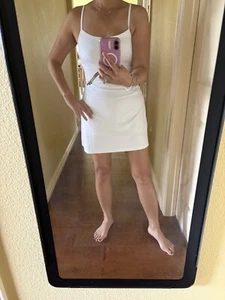 NWT Lululemon Align Cami Strap Dress Size 8 In White Sold Out - Picture 1 of 6