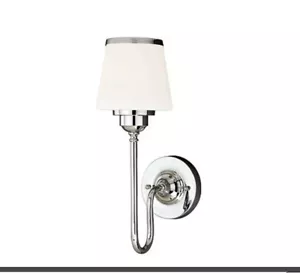 Vaxcel W0202 Kelsy 1-Light Bathroom Light in Transitional Style 16 Inches Tall - Picture 1 of 5
