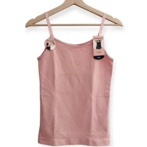 NWT Shapermint Scoop Neck Cami Tank Top Pink XL (Plus Size Fit 14-16 US) - Picture 1 of 15