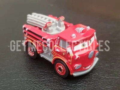 DISNEY PIXAR CARS MINI RACERS RED FIRE TRUCK 2024 #44 FREE SHIP $15+ - Image 1 of 3