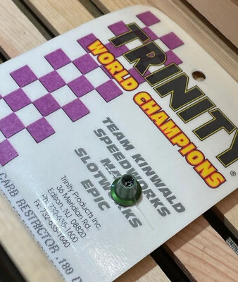 Trinity Rc Nitro Carb Restrictor 180 DIA Picco Nova Rosi HPI Losi Associated - Image 1 of 3